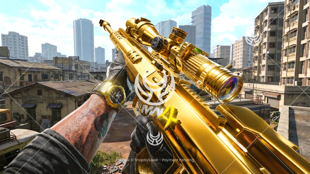 Signal 50 with Gold camo — Modern Warfare 4 YouTube thumbnail
