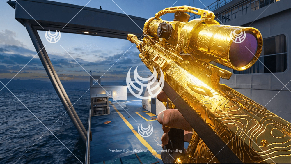 Signal 50 with Gold camo — Modern Warfare 4 YouTube thumbnail