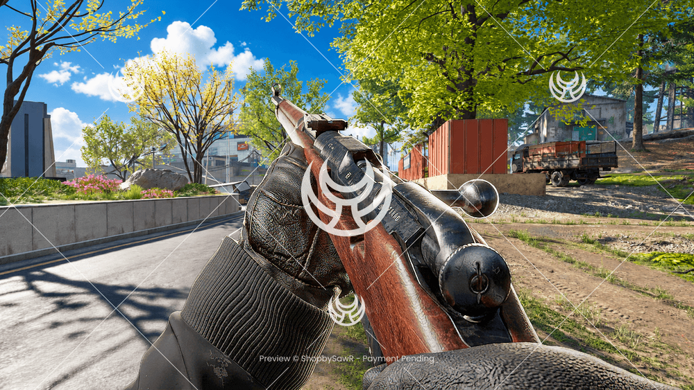 Mosin Nagant with Default camo — Modern Warfare 4 YouTube thumbnail