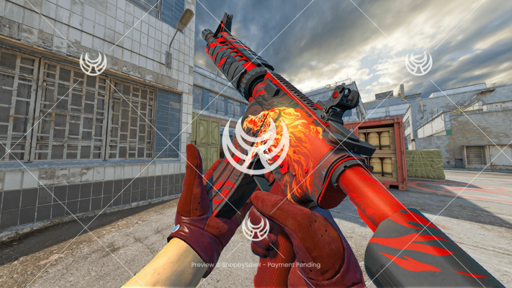 M4A4 with Howl camo — Counter-Strike 2 YouTube thumbnail