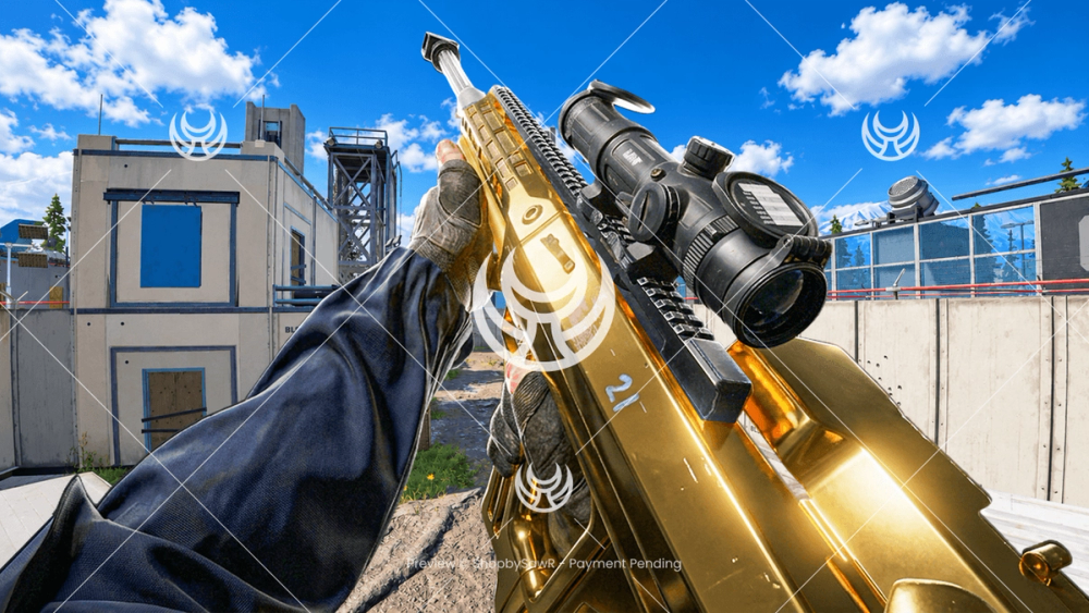 Signal 50 with Gold camo — Modern Warfare 4 YouTube thumbnail