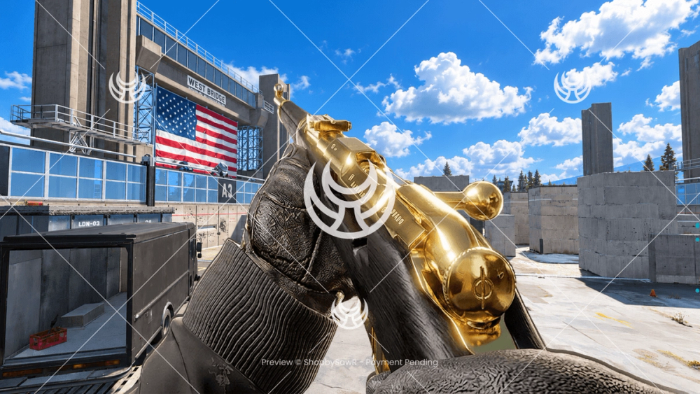 Mosin Nagant with Gold camo — Modern Warfare 4 YouTube thumbnail