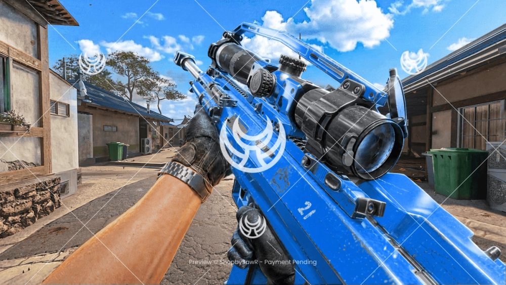 Signal 50 with Blue camo — Modern Warfare 4 YouTube thumbnail