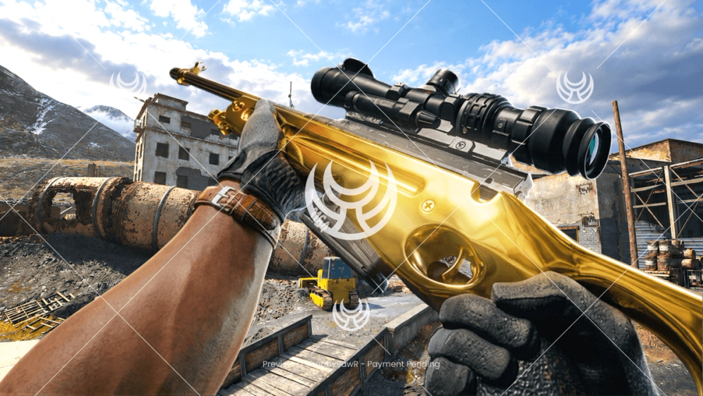 KG7 Vulcan with Gold camo — Modern Warfare 4 YouTube thumbnail