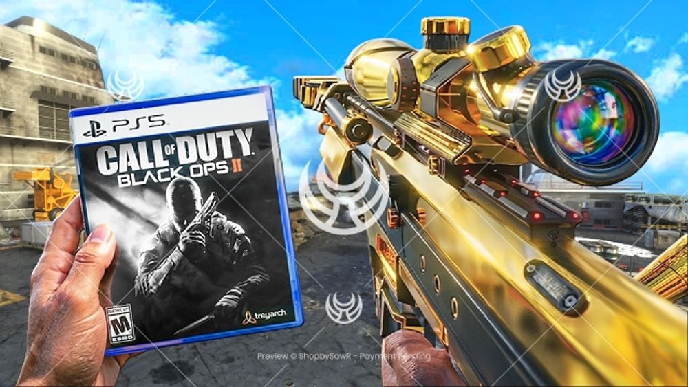 DSR50 with Gold camo — Black Ops II YouTube thumbnail