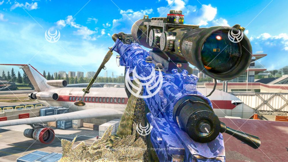 Intervention with Blue Tiger camo — Modern Warfare 2 YouTube thumbnail