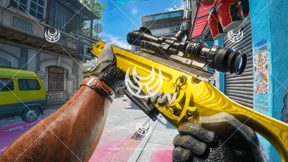 KG7 Vulcan with Yellow camo — Modern Warfare 4 YouTube thumbnail