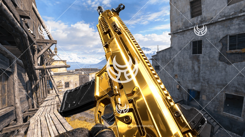 Axion with Gold camo — Modern Warfare 4 YouTube thumbnail