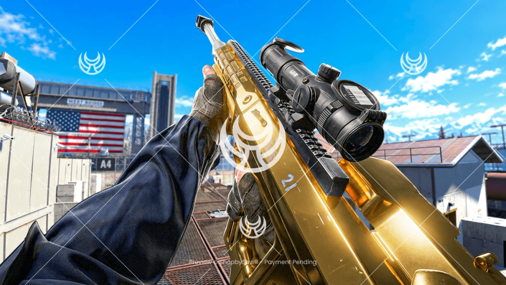 Signal 50 with Gold camo — Modern Warfare 4 YouTube thumbnail