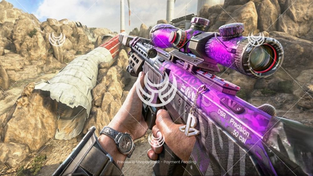 DSR50 with Party Rock camo — Black Ops II YouTube thumbnail