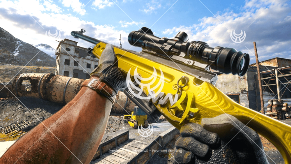 KG7 Vulcan with Yellow camo — Modern Warfare 4 YouTube thumbnail