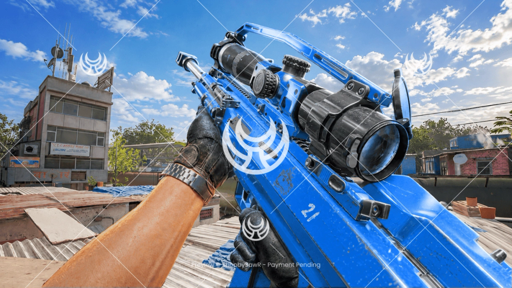Signal 50 with Blue camo — Modern Warfare 4 YouTube thumbnail