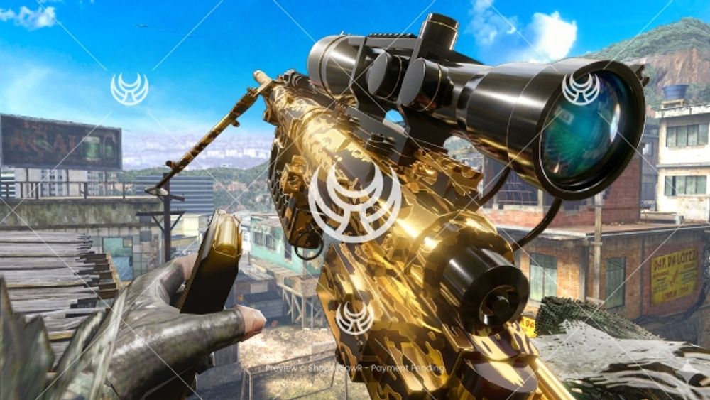 Intervention with Gold camo — Modern Warfare 2 YouTube thumbnail