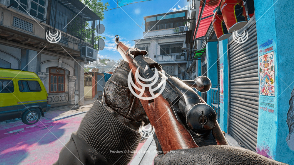 Mosin Nagant with Default camo — Modern Warfare 4 YouTube thumbnail