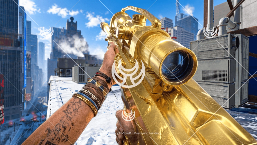 Signal 50 with Gold camo — Modern Warfare 4 YouTube thumbnail