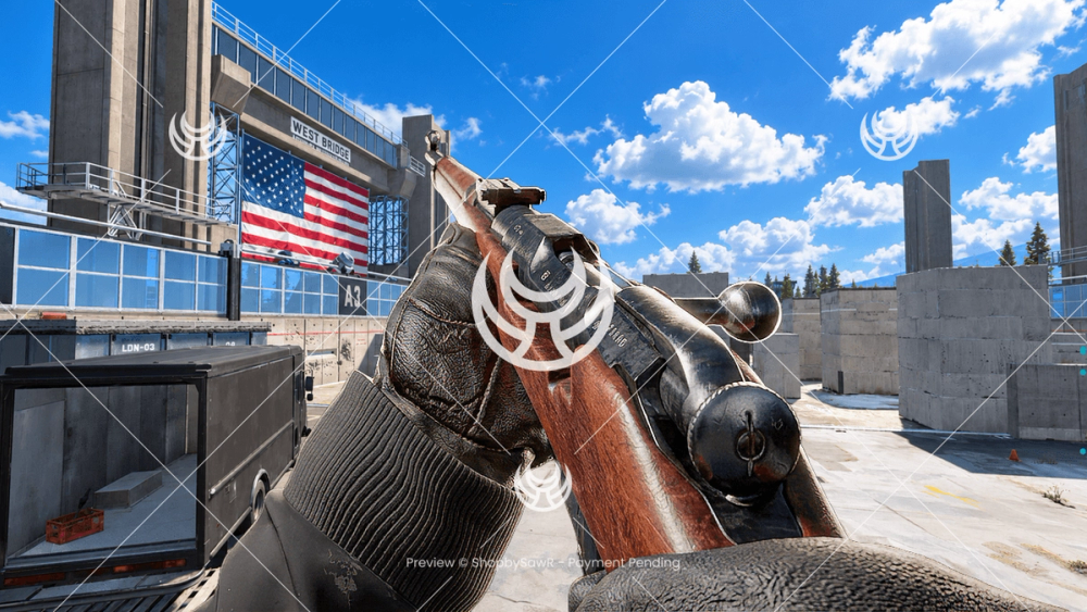 Mosin Nagant with Default camo — Modern Warfare 4 YouTube thumbnail