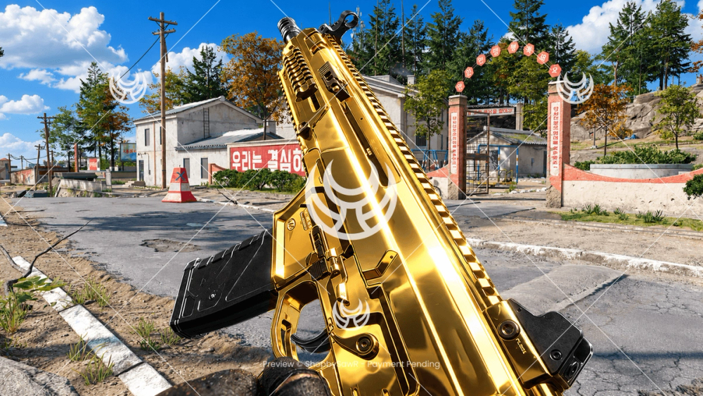 Axion with Gold camo — Modern Warfare 4 YouTube thumbnail