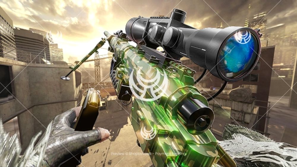 Intervention with Woodland camo — Modern Warfare 2 YouTube thumbnail
