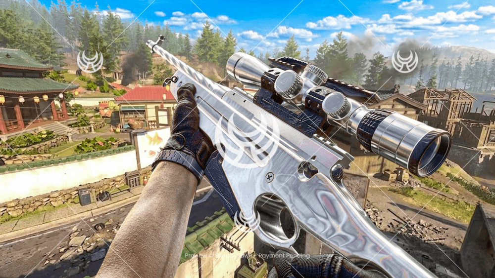 KG7 Vulcan with Platinum camo — Modern Warfare 4 YouTube thumbnail