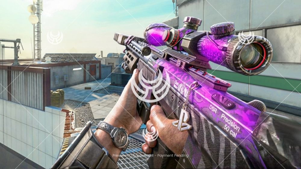 DSR50 with Party Rock camo — Black Ops II YouTube thumbnail