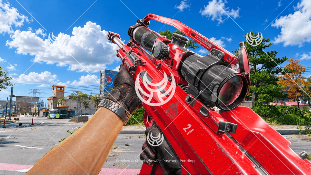 Signal 50 with Red camo — Modern Warfare 4 YouTube thumbnail