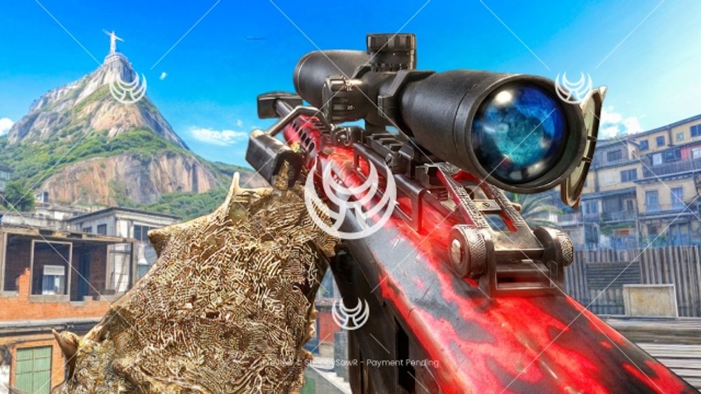 Barrett 50cal with Red Tiger camo — Modern Warfare 2 YouTube thumbnail