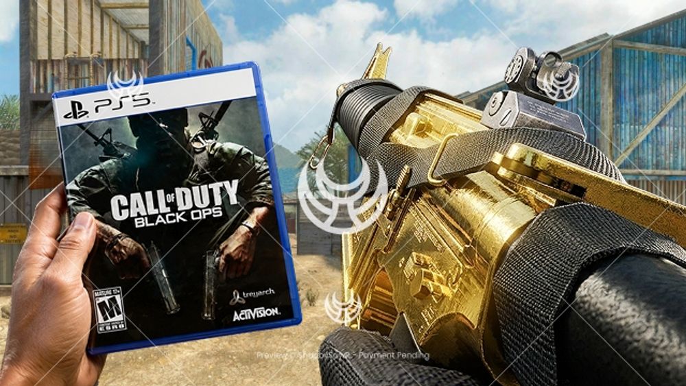 Commando with Gold camo — Black Ops YouTube thumbnail