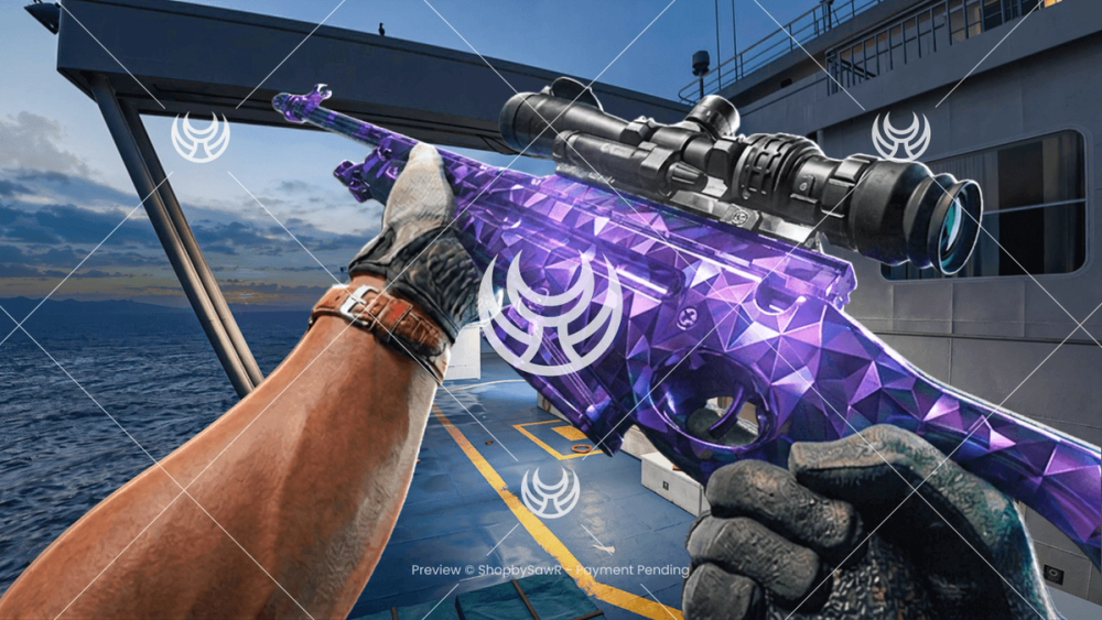 KG7 Vulcan with Polyatomic camo — Modern Warfare 4 YouTube thumbnail