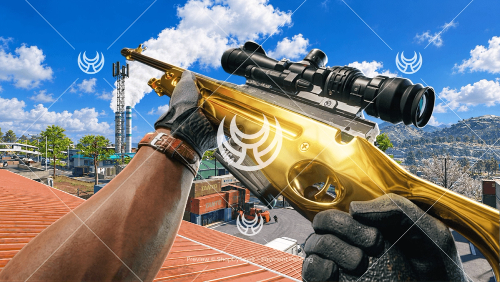 KG7 Vulcan with Gold camo — Modern Warfare 4 YouTube thumbnail