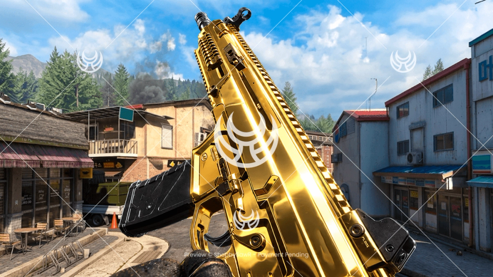 Axion with Gold camo — Modern Warfare 4 YouTube thumbnail