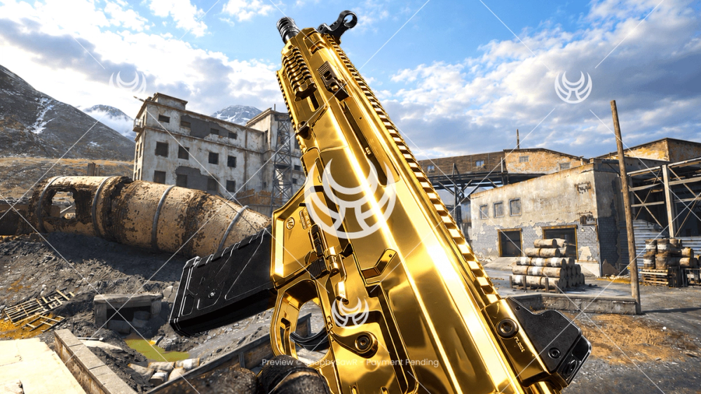 Axion with Gold camo — Modern Warfare 4 YouTube thumbnail