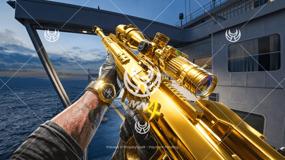 Signal 50 with Gold camo — Modern Warfare 4 YouTube thumbnail