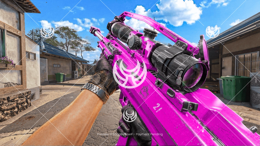 Signal 50 with Pink camo — Modern Warfare 4 YouTube thumbnail