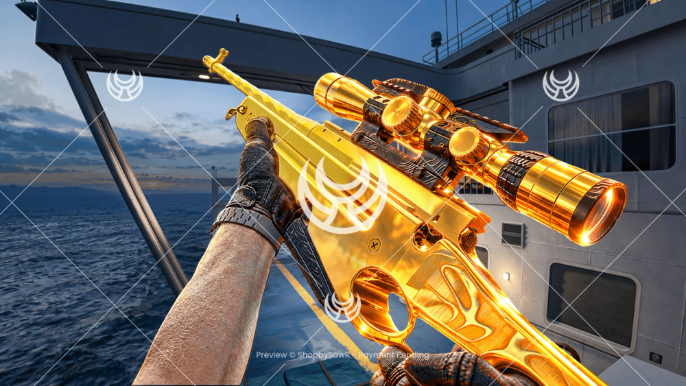 KG7 Vulcan with Gold camo — Modern Warfare 4 YouTube thumbnail