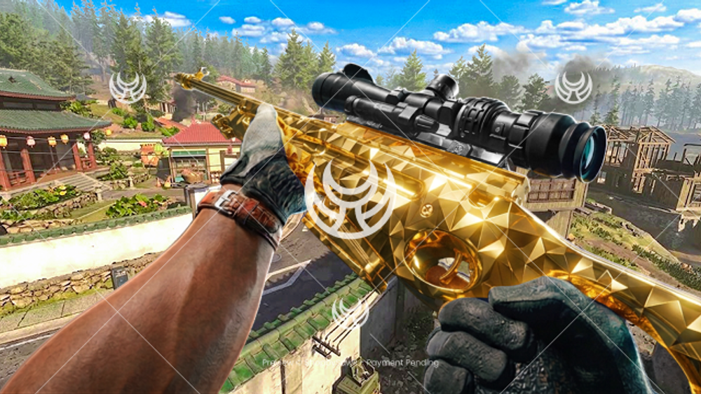 KG7 Vulcan with Gold camo — Modern Warfare 4 YouTube thumbnail