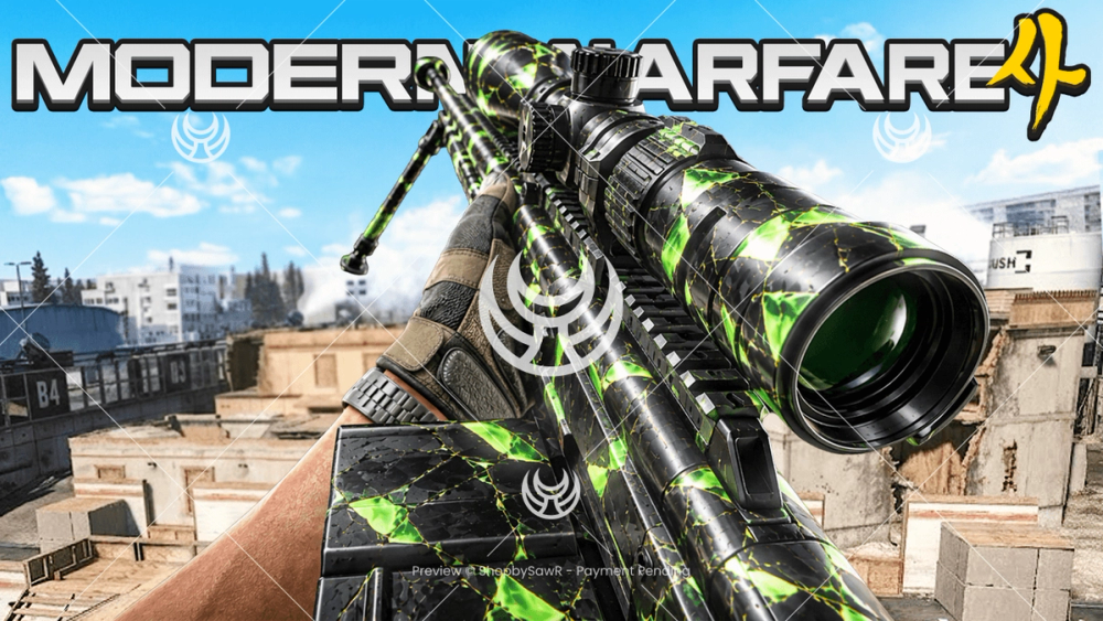 Astaroth .57 with Pyroclast Cascade camo — Modern Warfare 4 YouTube thumbnail