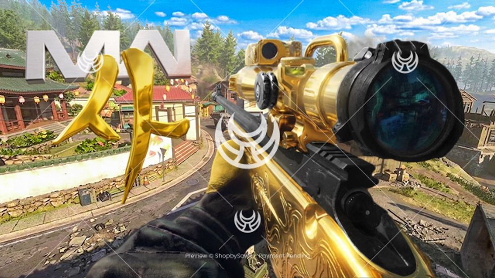 KG7 Vulcan with Gold camo — Modern Warfare 4 YouTube thumbnail