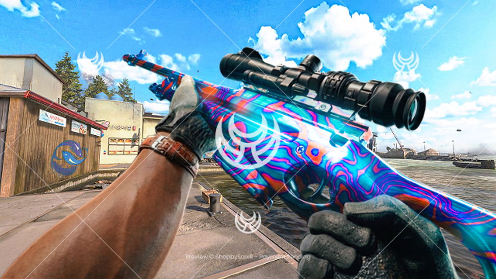 KG7 Vulcan with Damascus camo — Modern Warfare 4 YouTube thumbnail