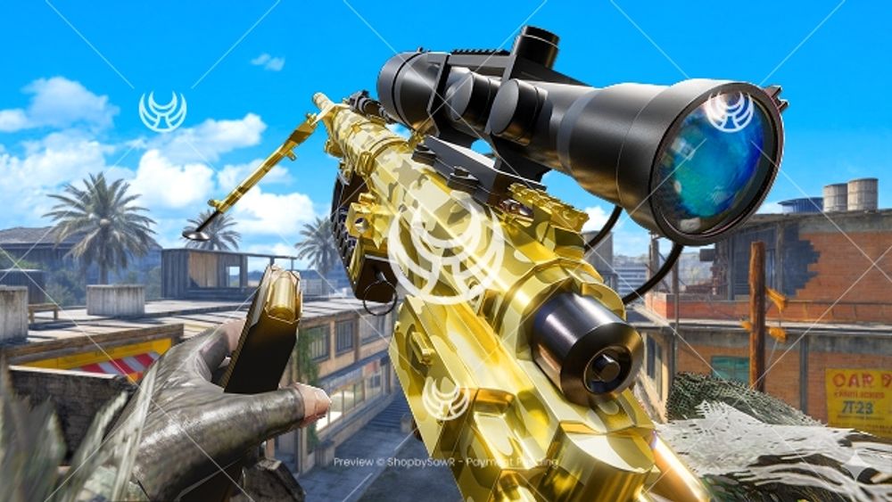 Intervention with Desert camo — Modern Warfare 2 YouTube thumbnail