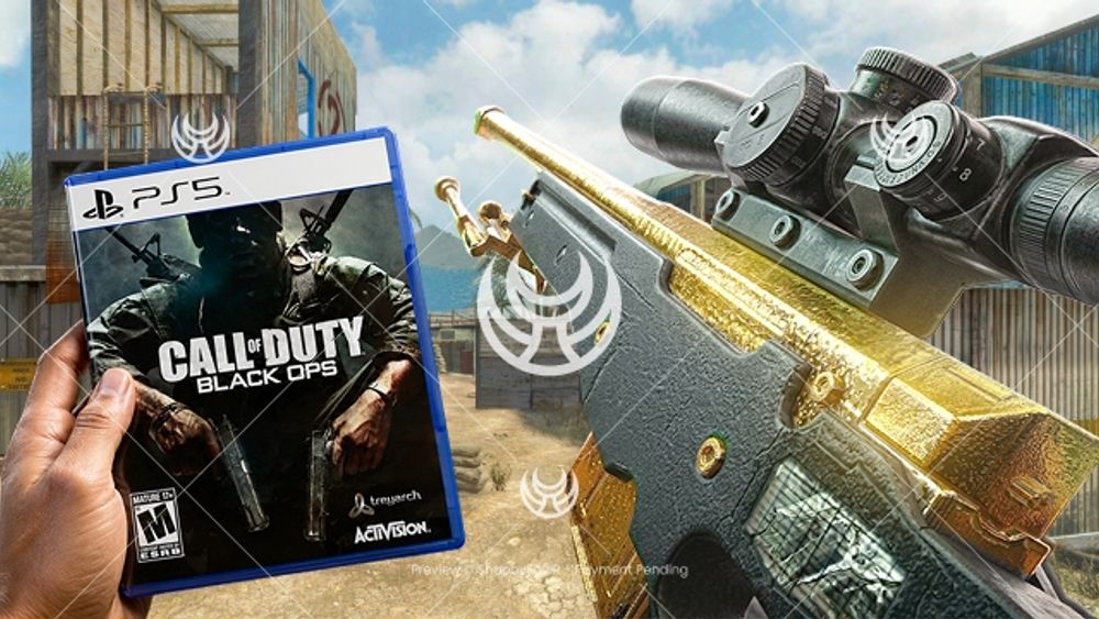 L96A1 with Gold camo — Black Ops YouTube thumbnail