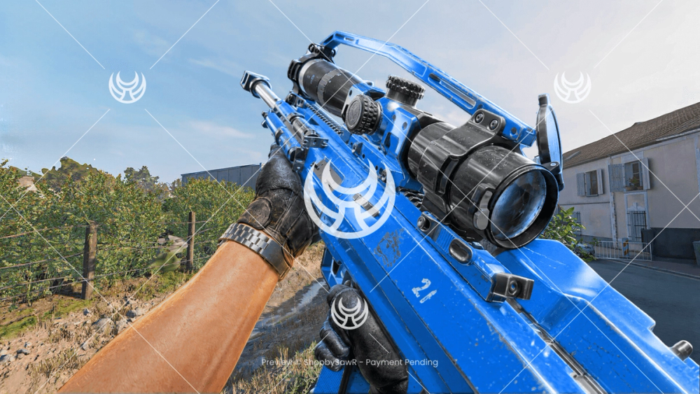 Signal 50 with Blue camo — Modern Warfare 4 YouTube thumbnail