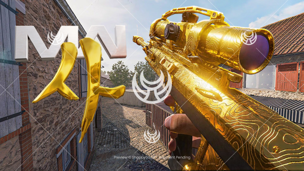Signal 50 with Gold camo — Modern Warfare 4 YouTube thumbnail