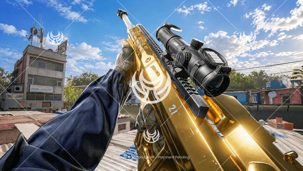 Signal 50 with Gold camo — Modern Warfare 4 YouTube thumbnail