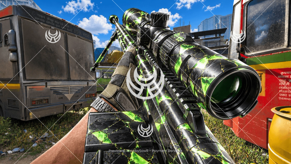 Astaroth .57 with Pyroclast Cascade camo — Modern Warfare 4 YouTube thumbnail