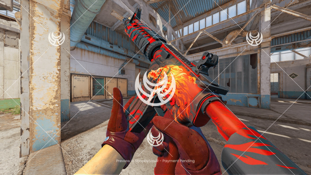 M4A4 with Howl camo — Counter-Strike 2 YouTube thumbnail