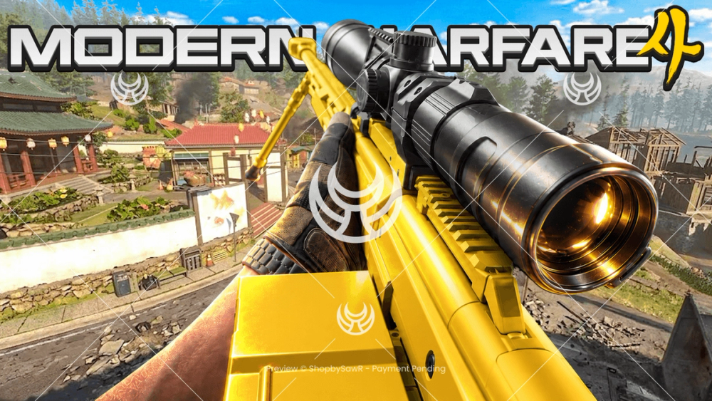 Astaroth .57 with Yellow camo — Modern Warfare 4 YouTube thumbnail