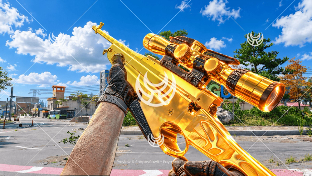 KG7 Vulcan with Gold camo — Modern Warfare 4 YouTube thumbnail