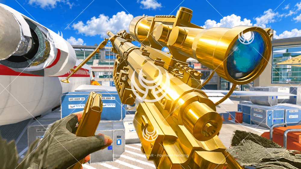 Intervention with Gold camo — Modern Warfare 2 YouTube thumbnail