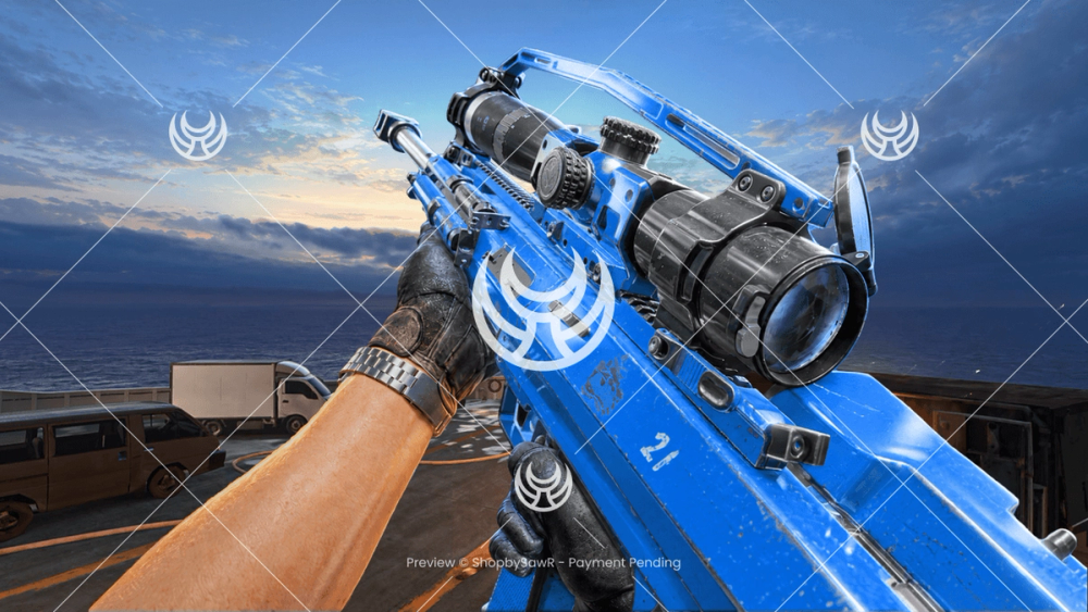 Signal 50 with Blue camo — Modern Warfare 4 YouTube thumbnail