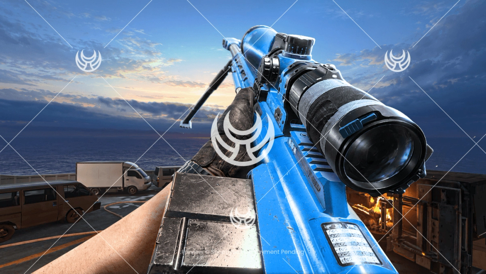 Astaroth .57 with Blue camo — Modern Warfare 4 YouTube thumbnail